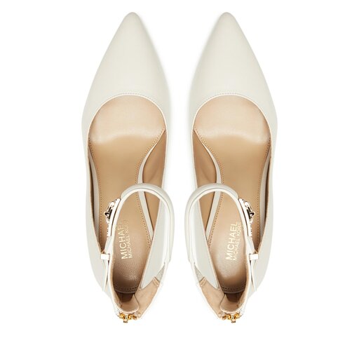 High Heels MICHAEL Michael Kors Hamilton Pump 40F3HAHP1L Ecru