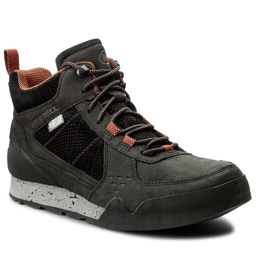 Trekkingi Merrell Burnt Rock Mid J91741 Black eobuwie .pl