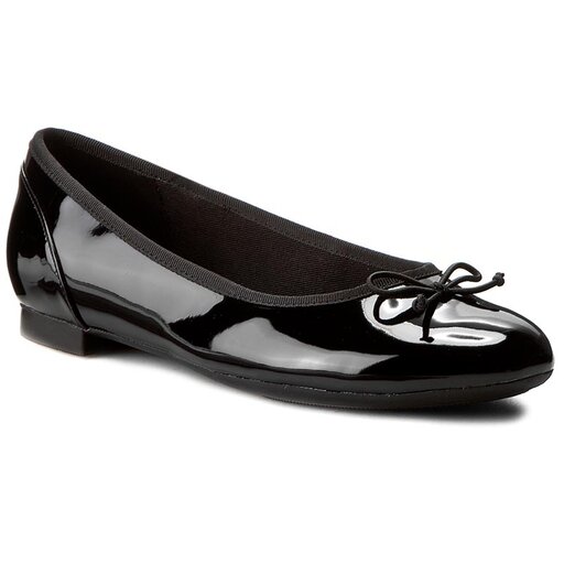 Clarks couture bloom black patent deals