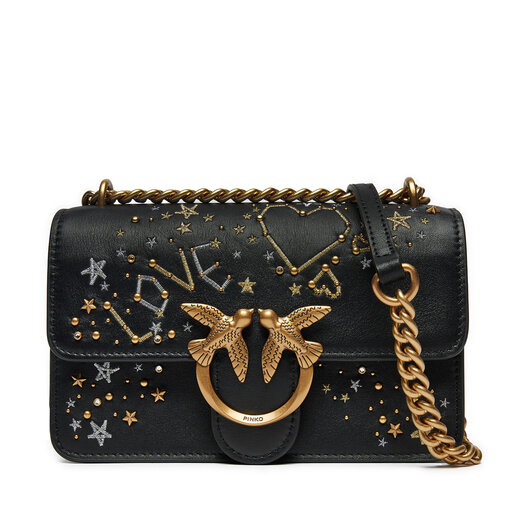 Bolso negro pinko 2025