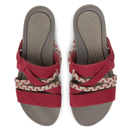 Παντόφλες Clarks Tealite Slide 261502804 Red • Www.epapoutsia.gr