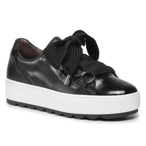 Gabor Sneaker Sportschuhe Damen 37 Sneakers Gabor Schwarz