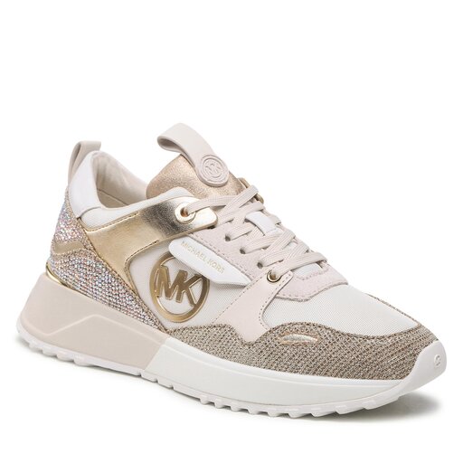 aircraft Stage Eight Sneakers MICHAEL Michael Kors Theo Trainer 43F2THFS3D Pale Gold |  epantofi.ro