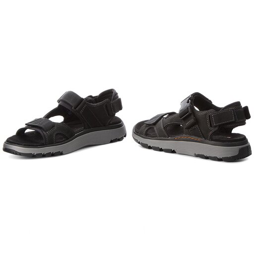 Clarks Un Trek Bar 261327777 Black Nubuck epapoutsia.gr