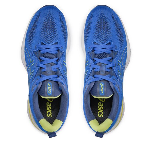 Yellow and blue asics 2025