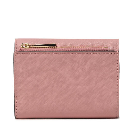 Portafoglio piccolo da donna MICHAEL Michael Kors Greenwich 34S1GNME6L Rosa escarpe