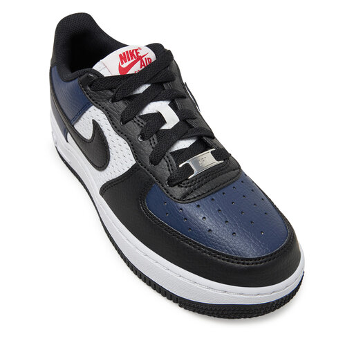 Nike Air Force Azul Marino Force One Nike Con Lineas De Colores