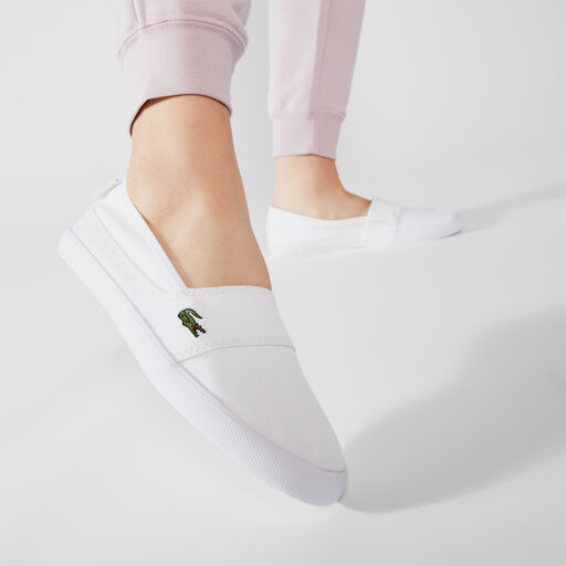 Sneakers aus Stoff Lacoste Marice Bl Spw 7-32SPW0142001 Weiß