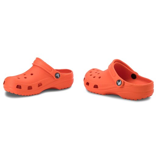 Tangerine crocs top