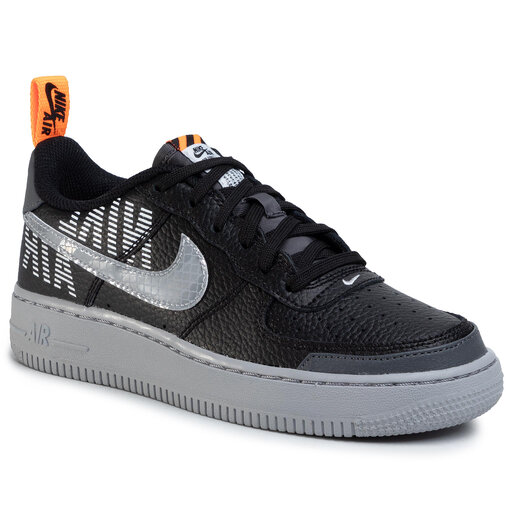 Nike air force 1 black wolf grey top
