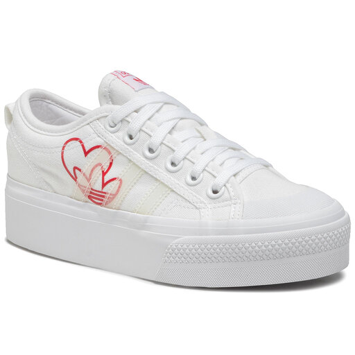 Sneakers adidas Nizza Platform W FX9179 Bianco