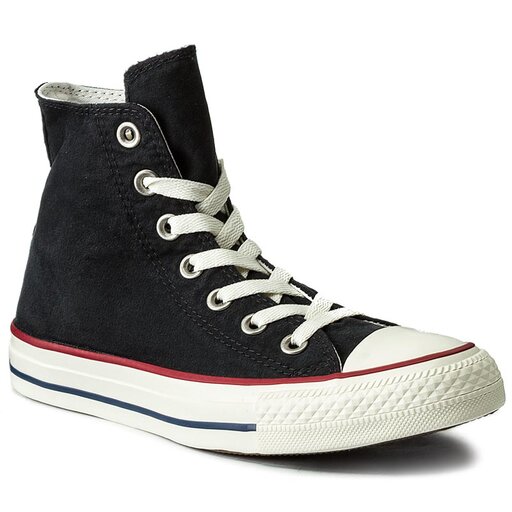 Sneakers aus Stoff Converse Ctas Hi 157607C Schwarz