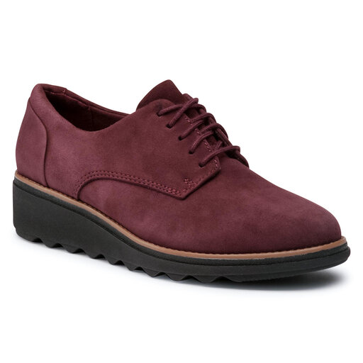 Scarpe basse Clarks Sharon Noel 261363634 Bordeaux escarpe