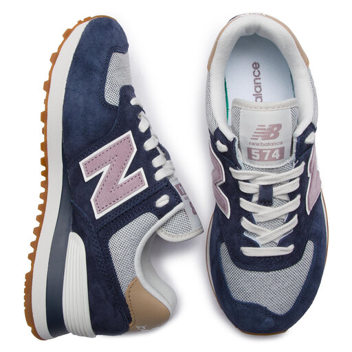 Sneakers New Balance WL574NVC Bleu marine