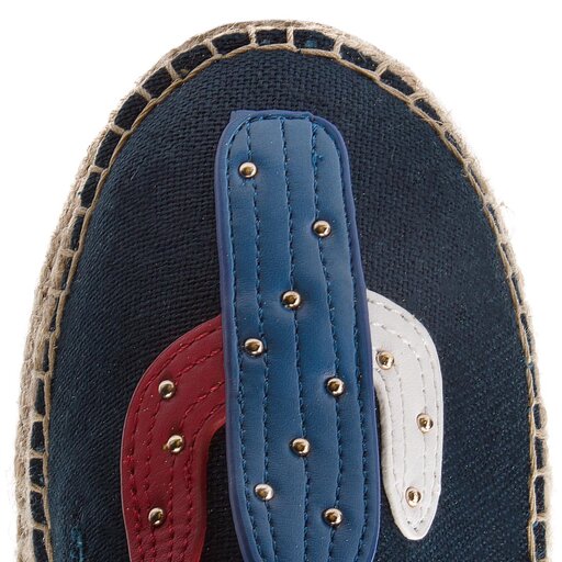 Espadrilles Tommy Hilfiger Patch Espadrille Corporate FW0FW03389 Bleu marine chaussures