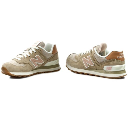 Sneakers New Balance Classics WL574BCA Beige chaussures