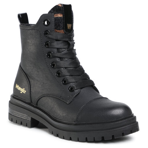 Scarponcini Wrangler Courtney Safari Boot WL02637A Nero escarpe