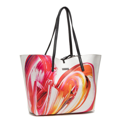 Sac desigual reversible rouge online