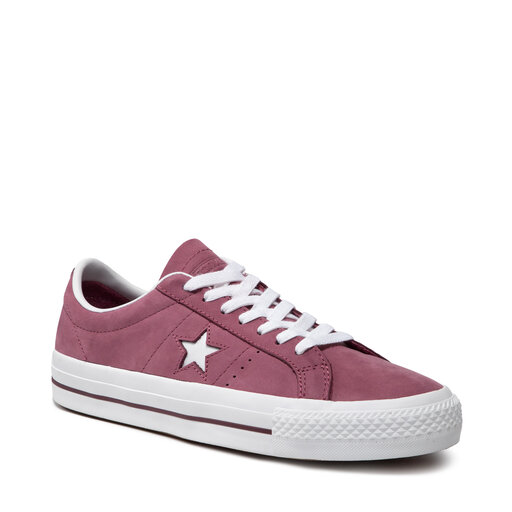 Tennis Converse One Star Pro Ox 160536C Vintage Wine Deep Bordeaux