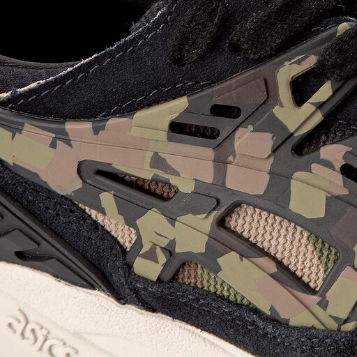 Zapatillas Asics Gel Kayano Trainer HL7C1 Black Martini Olive 9086