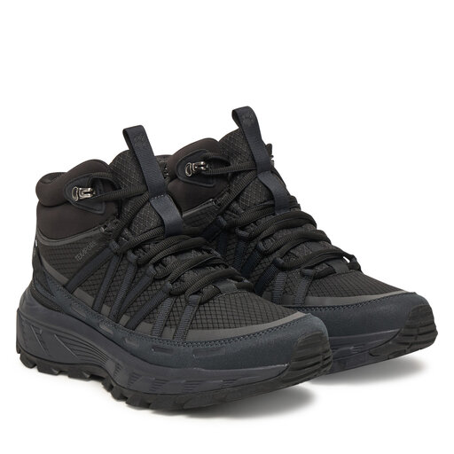 靴 jackjack Трекінгові черевики Jack Wolfskin Wild Hike Texapore Mid W Чорний