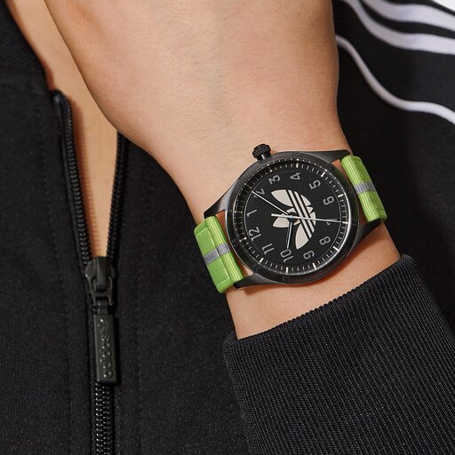 Kodiandrews Годинник adidas Originals Code Four Watch AOSY23040 Чорний