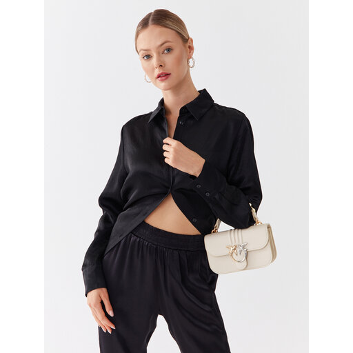 Crossbody Bag Love Classic Icon Simply Seta Bolso Pinko Love Bell