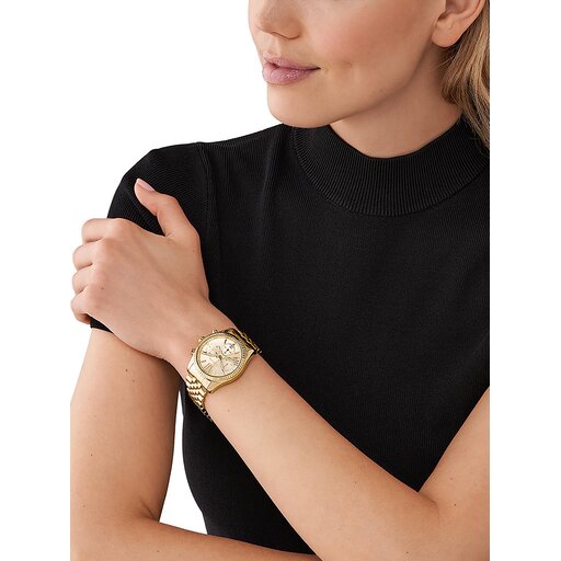 Zegarek Michael Kors Lexington MK7378 Złoty | eobuwie.com.pl