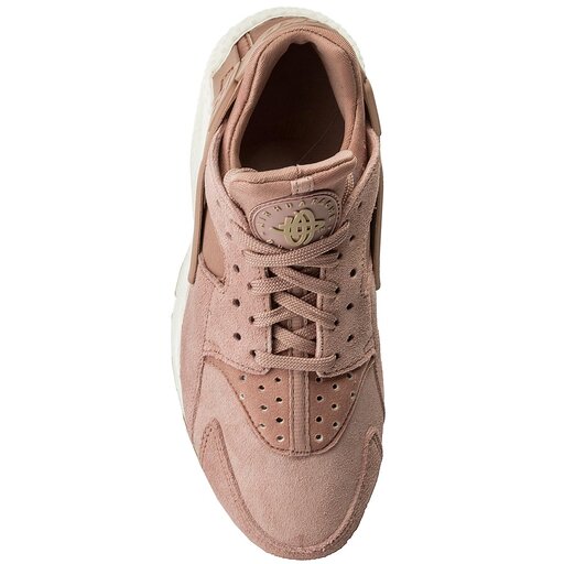 NIKE AIR HUARACHE Run Particle Pink Suede Women's Shoes Size 8 (AA0524-600)