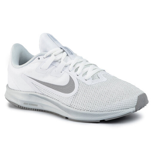 suspicaz Ídolo prisa Zapatos Nike Downshifter 9 AQ7486 100 White/Wolf Grey/Pure Platinum •  Www.zapatos.es