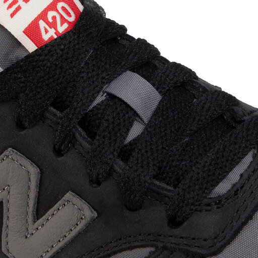 Sneakersy New Balance U420KBG Czarny eobuwie .pl