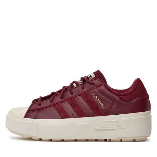 Adidas superstar discount damen dunkelrot