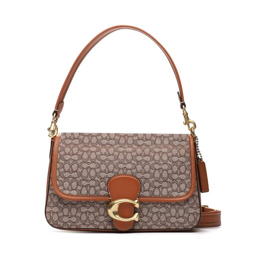 Сумка Coach Ms Jac Soft Tab Sb CM536 Коричневий | evzuttya.com.ua