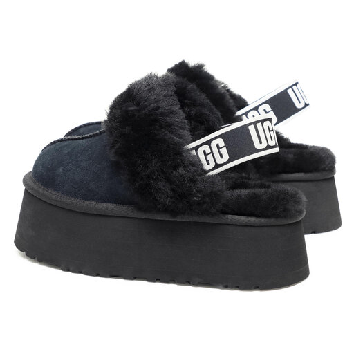 Hausschuhe Ugg W Funkette 1113474 Schwarz | eschuhe.de