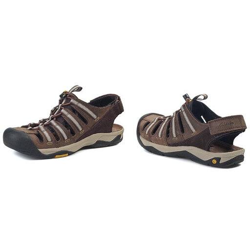 Sanda y Clarks Virtic Run 203585897 Br zowy eobuwie .pl