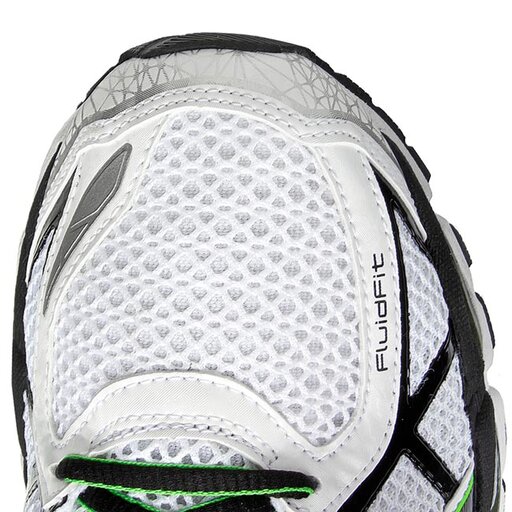 Cip Asics Gel Kayano 21 T4H2N White Black Flash Green 0190 ecipo.hu