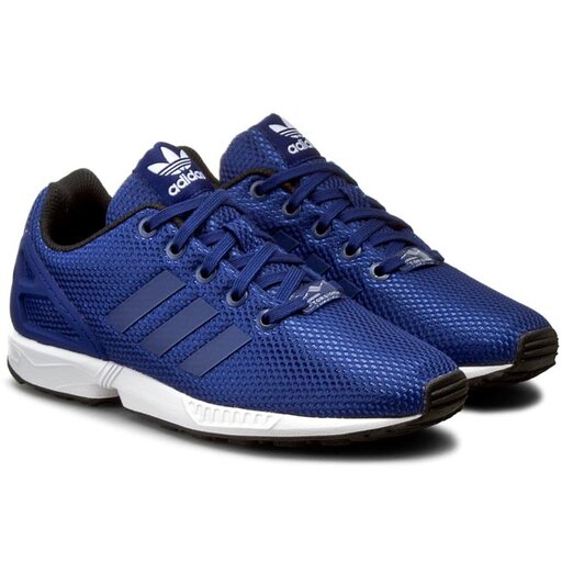 Sneakersy adidas Zx Flux J S76282 Granatowy | eobuwie.com.pl