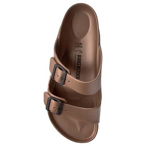 Mules sandales de bain Birkenstock Arizona EVA 1001499 Marron chaussures