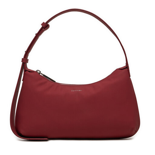 Handtasche Calvin Klein Calvin Soft Shoulder Bag K60K612156 Dunkelrot eschuhe