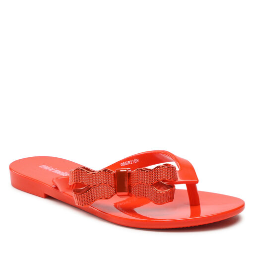 Tongs Melissa Mini Melissa Harmonic Sweet IV 33527 Red 52248 chaussures