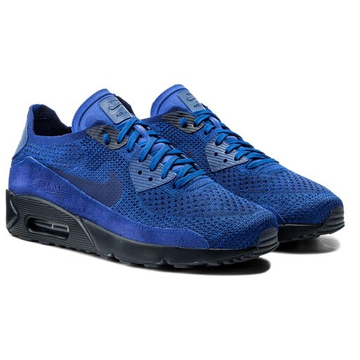 Zapatos Nike Air Max 90 2.0 Flyknit 875943 402 Racer Blue/Deep Blue • Www.zapatos.es