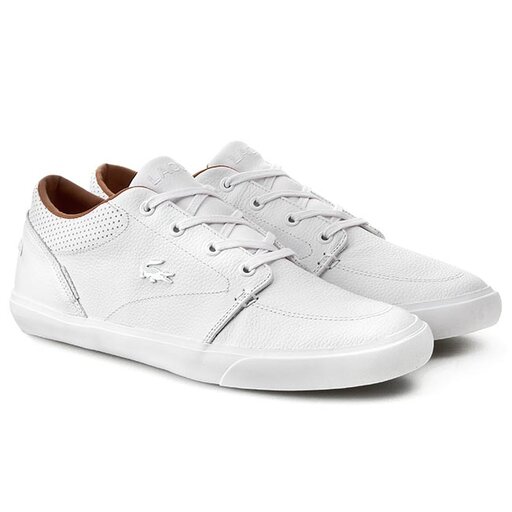 Lacoste best sale bayliss white