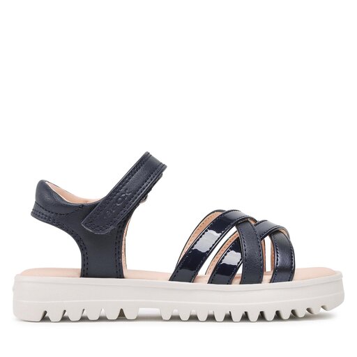 Sandales Geox J Sandal Coralie Gir J356EA05402C4002 S Bleu marine chaussures