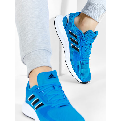 Adidas running blue shoes Clearance