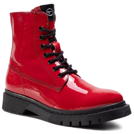 Stiefeletten Neue Tamaris Schuhe Stiefeletten Tamaris 1-25833-25 Rot