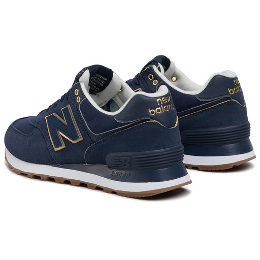 Sneakers New Balance WL574SOC Dunkelblau | eschuhe.de