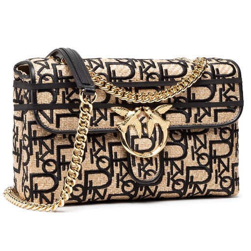 Handtasche Pinko Love Classic Puff Soft Rafia C PE 21 PLTT 1P224Q Y6YN Beige eschuhe
