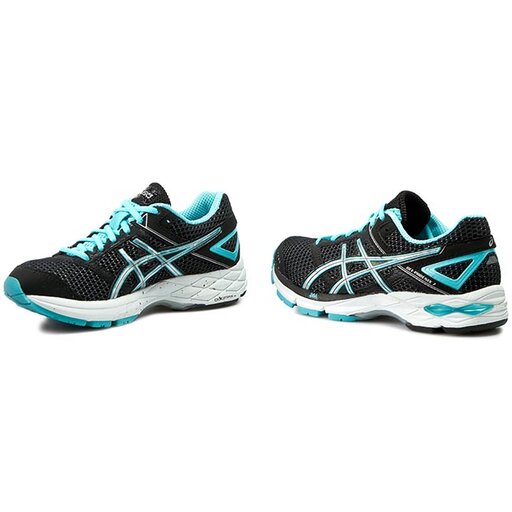 Scarpe Asics Gel Phoenix 7 T5M5N Black Silver Turquoise 9093