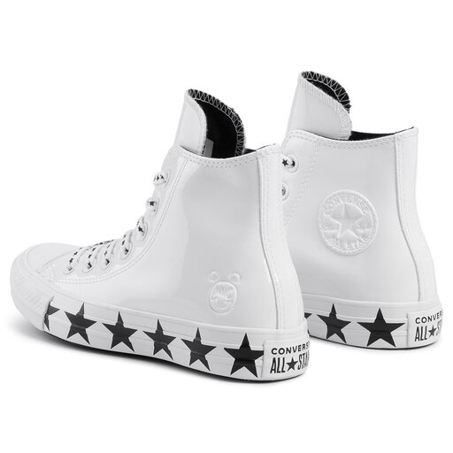 Pl t nky Converse Ctas Hi 563719C White Black White eobuv.cz