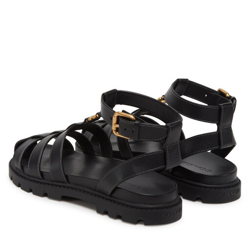 Sandalen Coach CAR69 Schwarz | eschuhe.de
